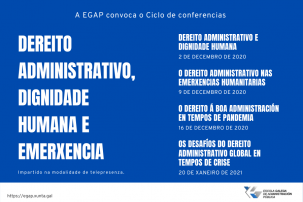 Ciclo de conferencias Dereito administrativo, dignidade humana e emerxencia